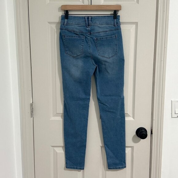 Curve Appeal Jeans Womens 6 Curve Creator High-Rise Stretch Denim Casual Comfort - Picture 2 of 10